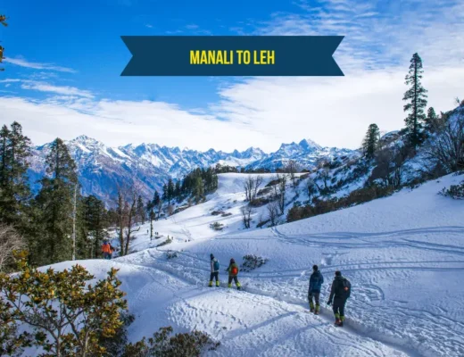Manali to Leh