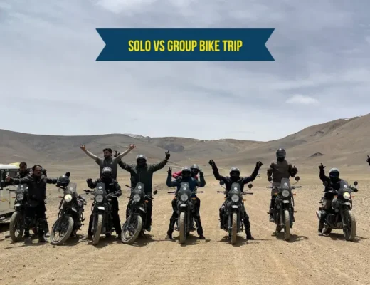 Solo vs Group Bike Trip