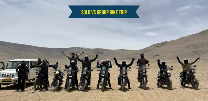 Solo vs Group Bike Trip