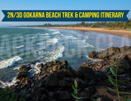 2N/3D Gokarna Beach Trek & Camping Itinerary