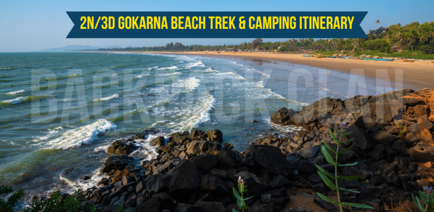 2N/3D Gokarna Beach Trek & Camping Itinerary