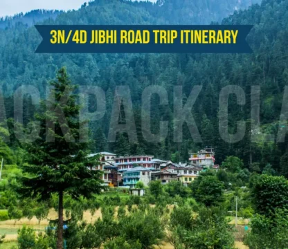 3N/4D Jibhi Road Trip Itinerary