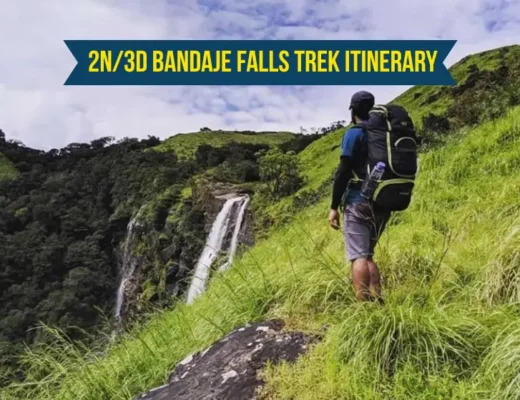 2N/3D Bandaje Falls Trek Itinerary
