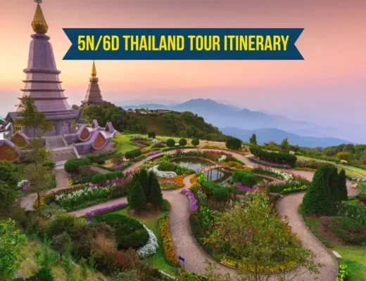 5N/6D Thailand Tour Itinerary