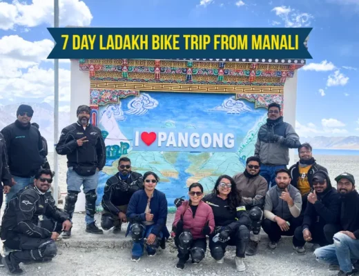 7 Day Ladakh Bike Trip from Manali