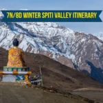 Winter Spiti Valley Itinerary