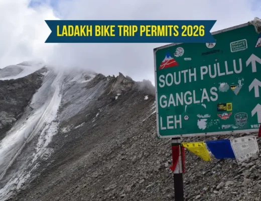 Ladakh Bike Trip Permits 2026